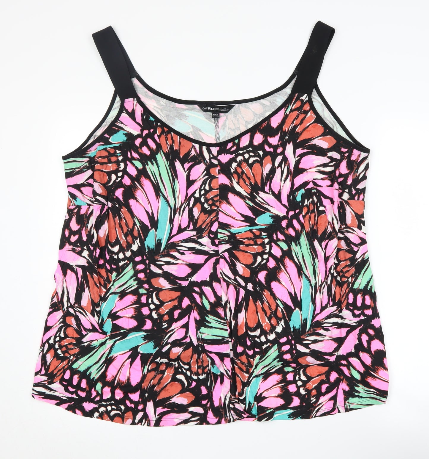 Capsule Women's Multicoloured Plus Tank Top