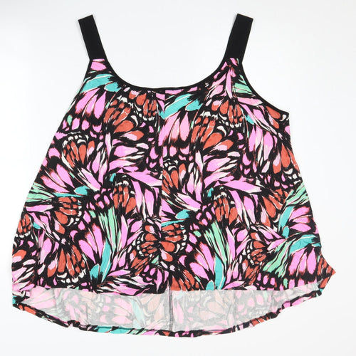 Capsule Women's Multicoloured Plus Tank Top