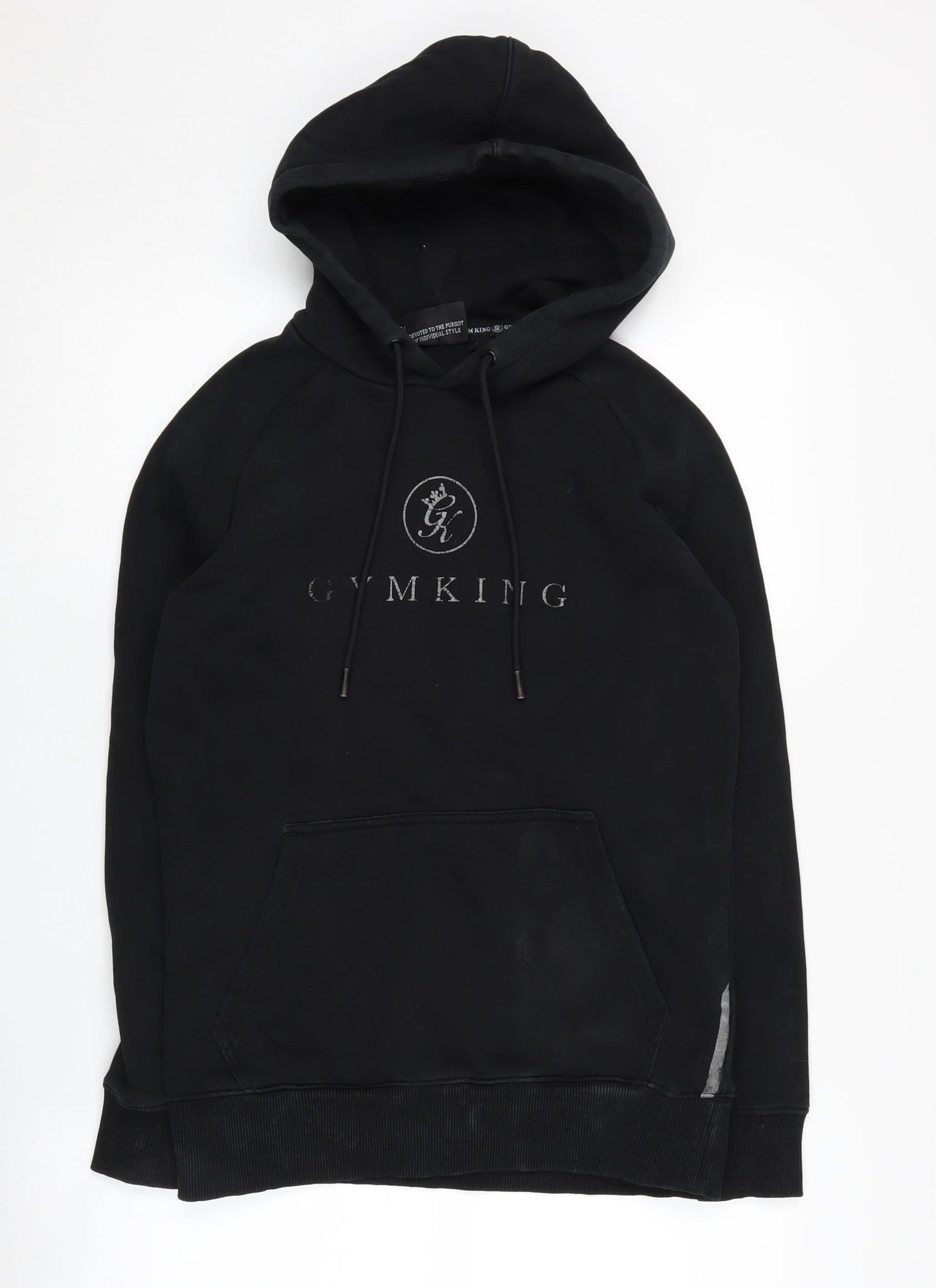 Gym King Men's Black Pullover Hoodie XS