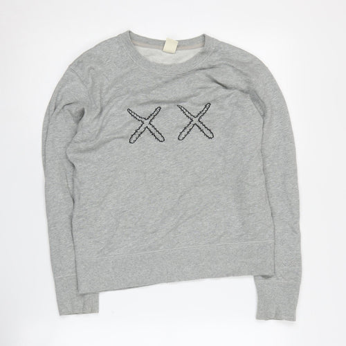 Uniqlo Women’s Grey XS Crew Neck Pullover Sweatshirt