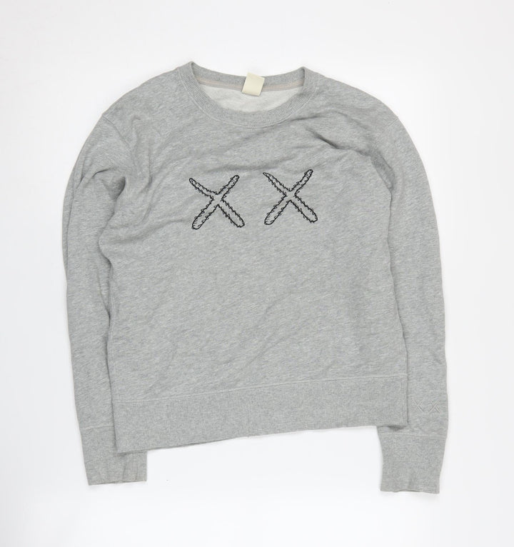 Uniqlo Women’s Grey XS Crew Neck Pullover Sweatshirt