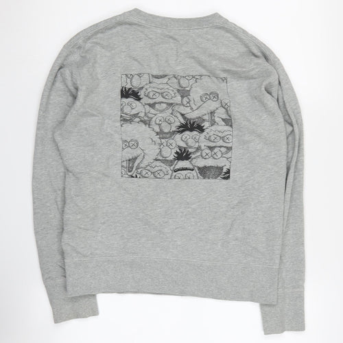 Uniqlo Women’s Grey XS Crew Neck Pullover Sweatshirt