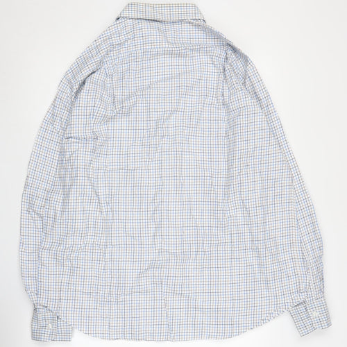 Marks and Spencer Men's Multicoloured Check Shirt 44-45