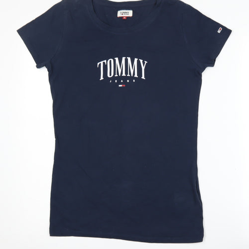 Tommy Jeans Men's Medium Blue Crew Neck T-Shirt