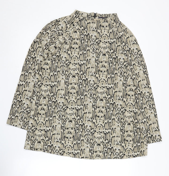 Marks and Spencer Women's Beige Animal Print Cape