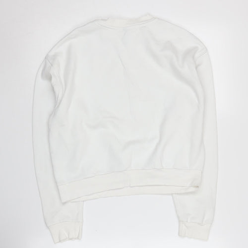H&M Women's White NASA Graphic Sweatshirt - Size S