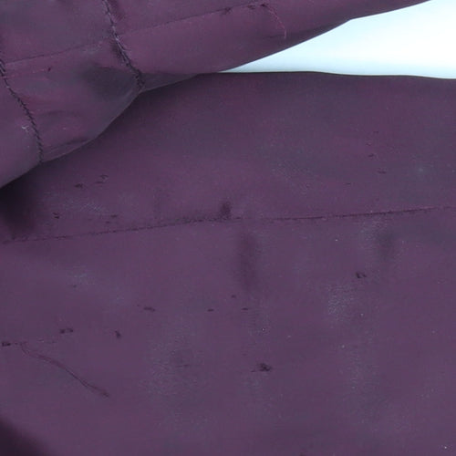 Lipsy Women's Purple Parka Coat Size 8