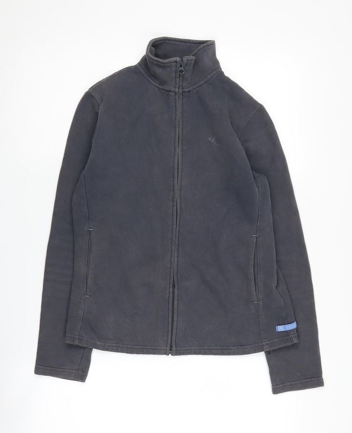Domyos Boys Black Basic Jacket S Full Zip Autumn Winter