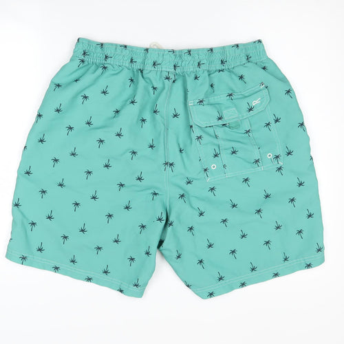 Regatta Men's Green Palm Swim Shorts 2XL for Beach & Pool