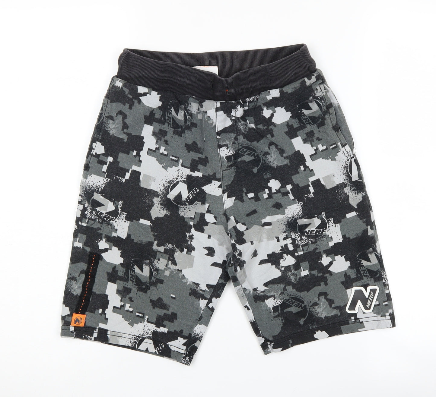 Nerf Boys Multicoloured Camouflage Athletic Shorts 12-13Y