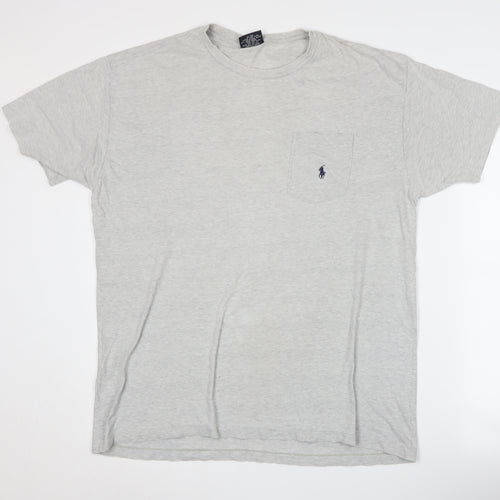 Polo Ralph Lauren Men's Grey Crew Neck T-Shirt M