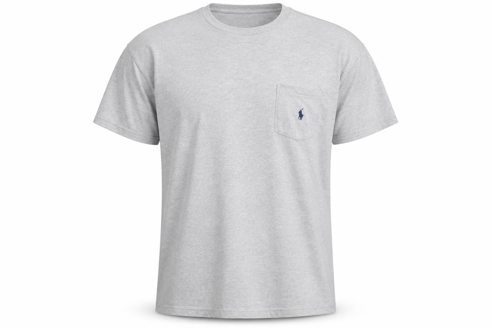 Polo Ralph Lauren Men's Grey Crew Neck T-Shirt M