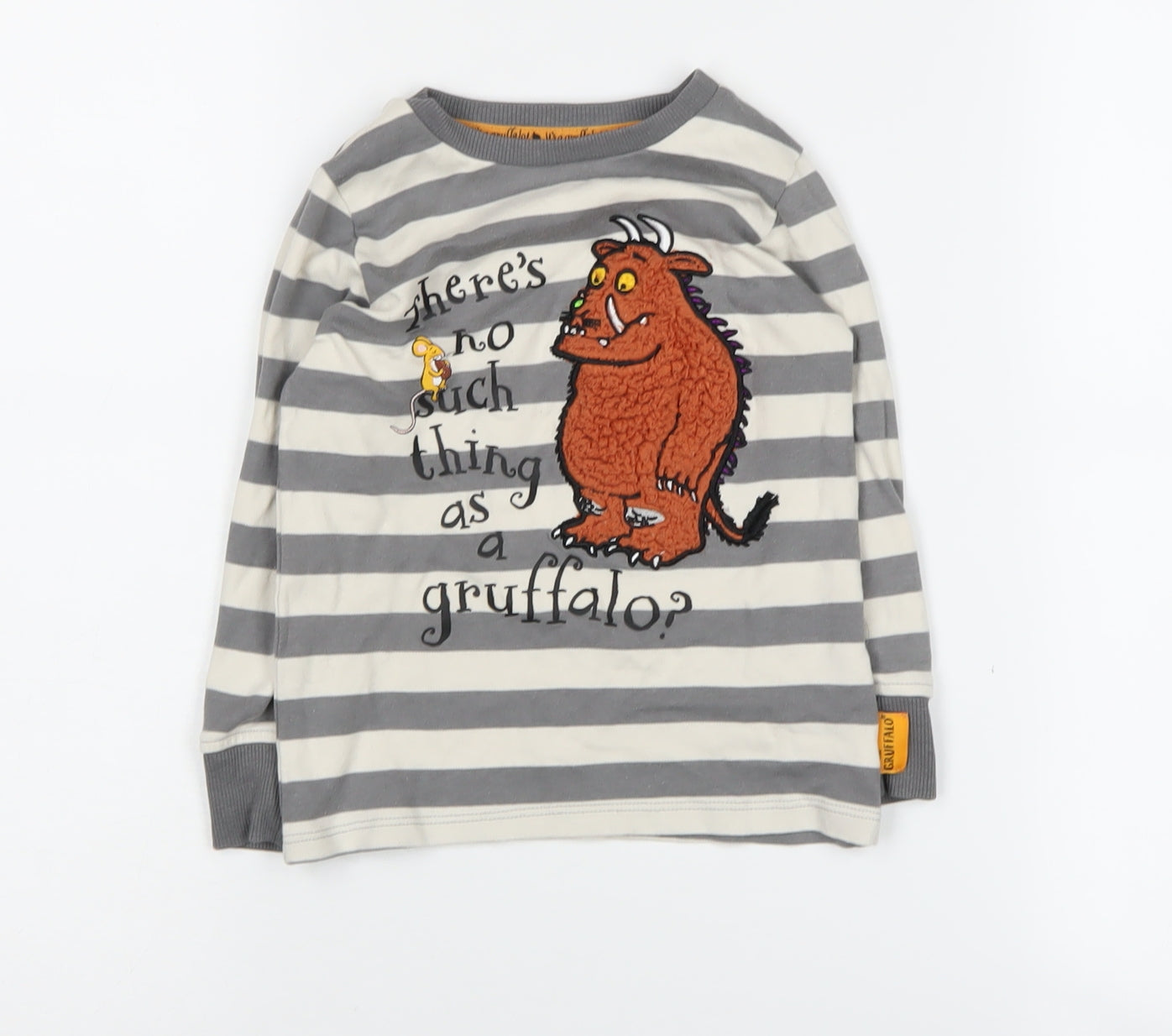 Next Boys Gruffalo Striped Long Sleeve T-Shirt 2-3 Years