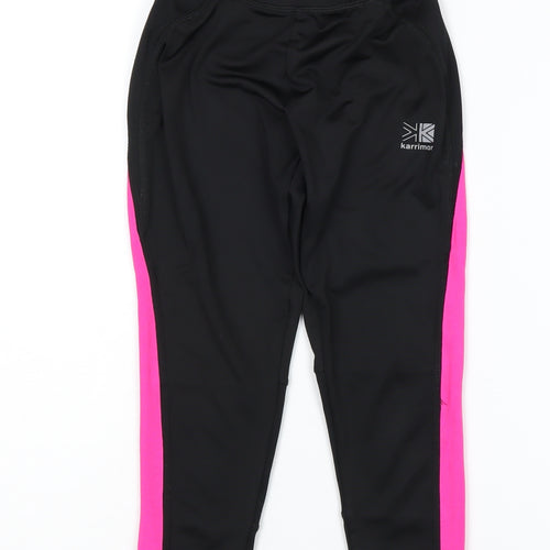 Karrimor Girls Slim Fit Jogger Trousers Black 7 Years