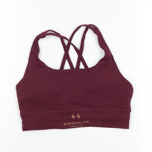 Borderline Athletics Women's Red Camisole L Gym Top