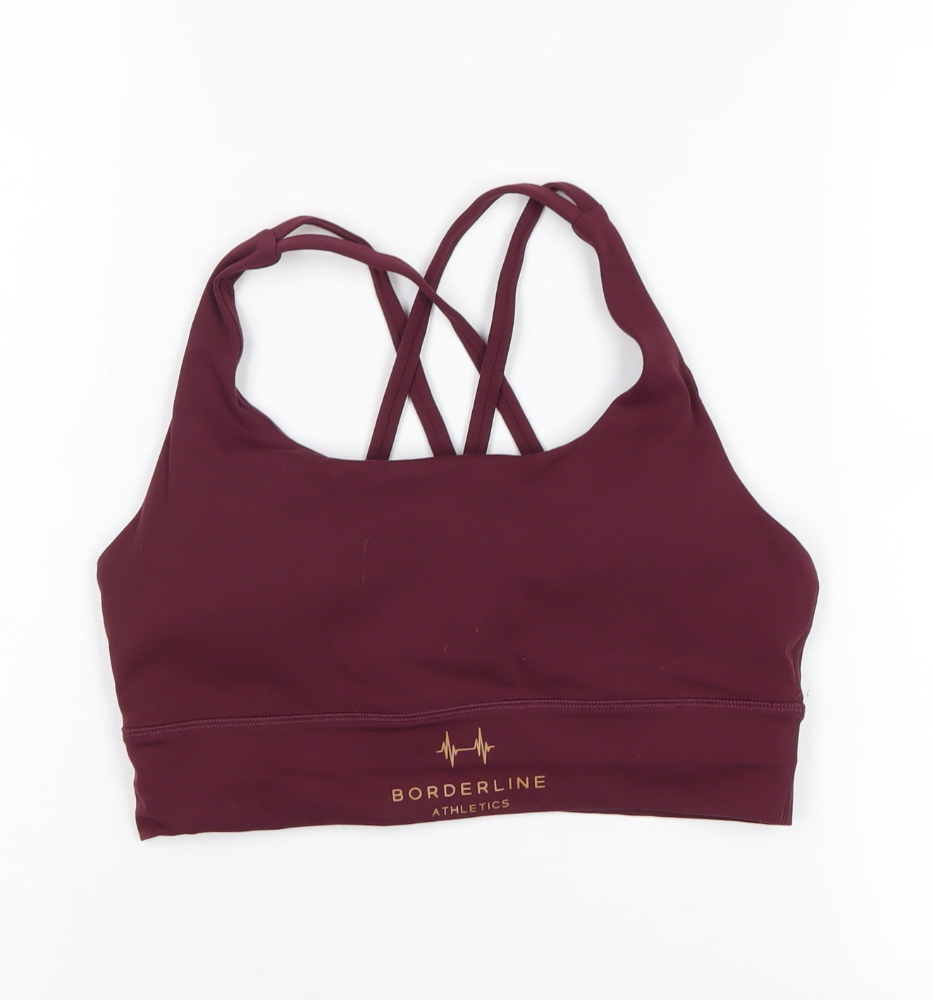 Borderline Athletics Women's Red Camisole L Gym Top