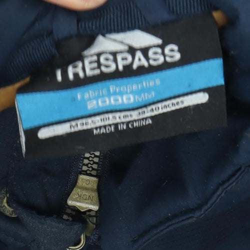 Trespass Men's Blue Puffer Jacket M, Winter Outdoor