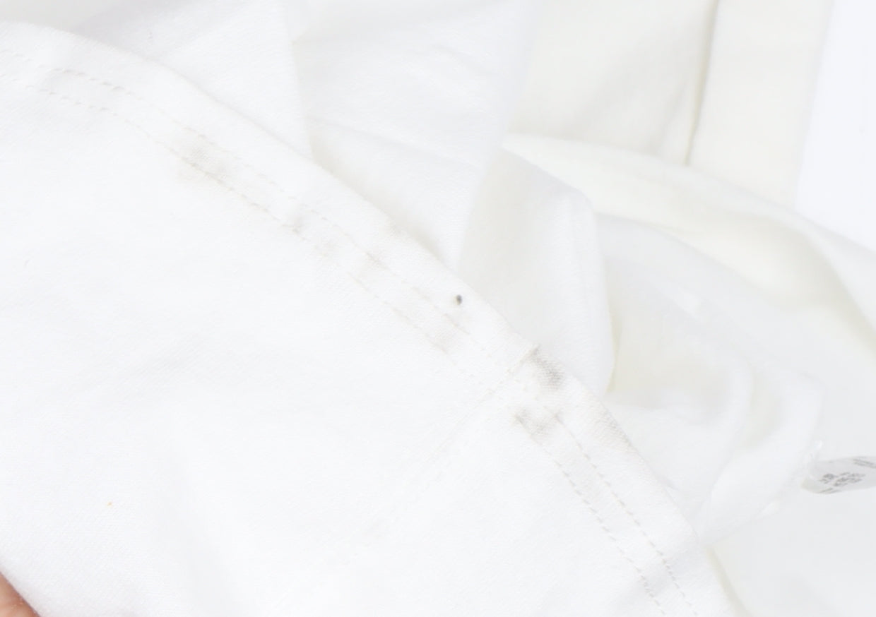 Y.A.S Women's White Midi Dress - L, Polka Dot Fit & Flare