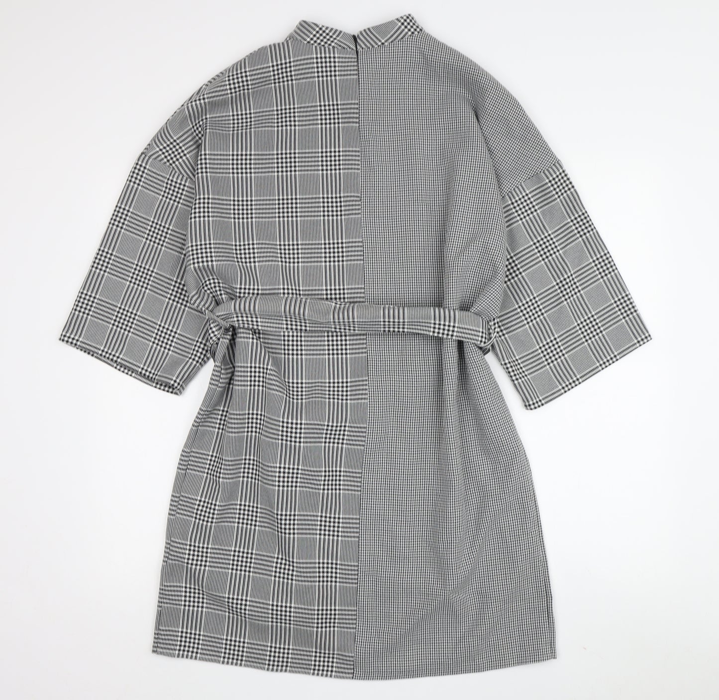 Zara Basic Women's Check Shift Dress M