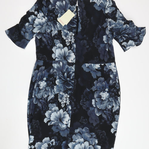 Monsoon Women's Multicoloured Floral Sheath Dress