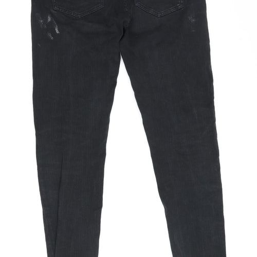 Ralph Lauren Women's Black Skinny Jeans, Size 1, Slim Fit