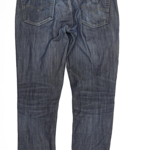 Levi Strauss & Co. Men's Blue Straight Jeans 32