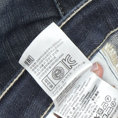 Levi Strauss & Co. Men's Blue Straight Jeans 32