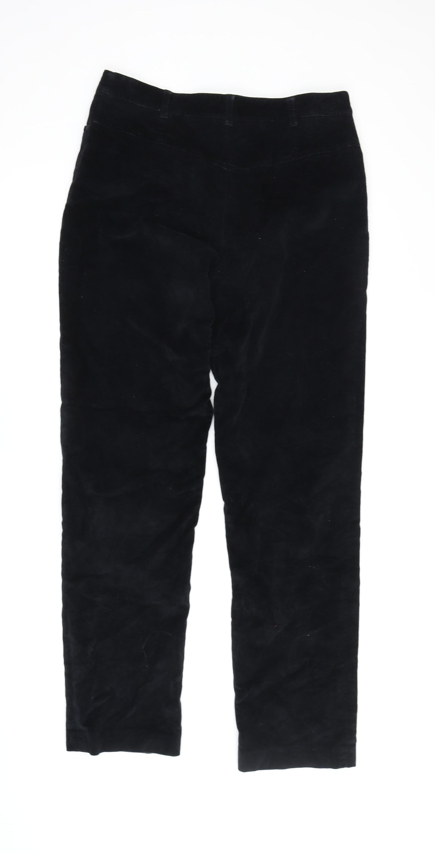 Laura Ashley Women's Black Cotton Trousers Size 14