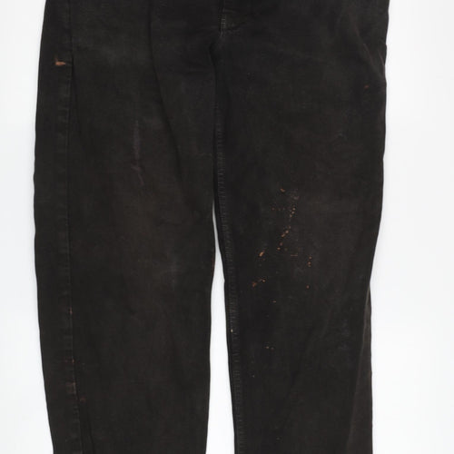 Calvin Klein Men's Black Corduroy Straight Jeans Size 33
