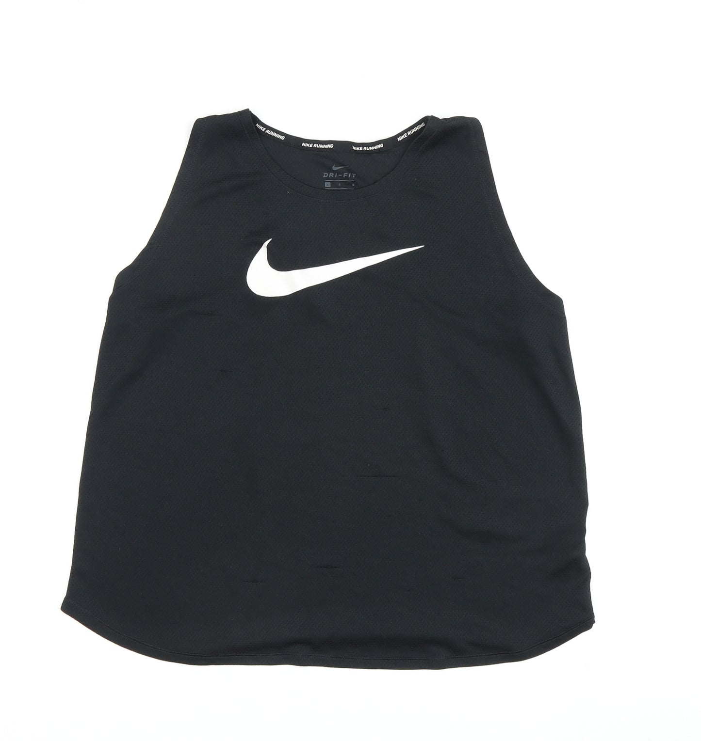 Nike Unisex Black Dri-FIT Running Tank Top M