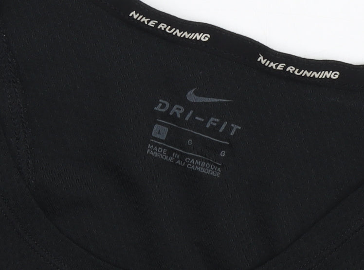 Nike Unisex Black Dri-FIT Running Tank Top M