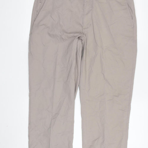 Marks & Spencer Men's Beige Chino Trousers 34W