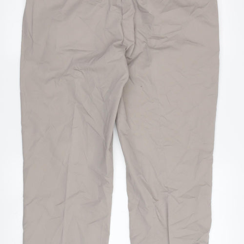 Marks & Spencer Men's Beige Chino Trousers 34W