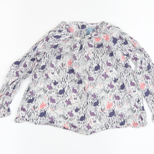 BabyGap Girls Multicoloured Floral Blouse, 2 Years, Spring Tunic