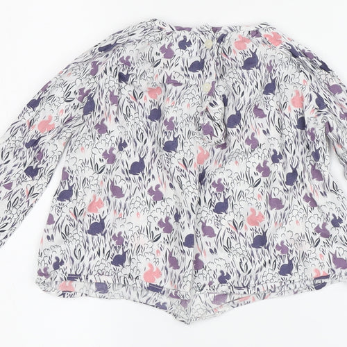 BabyGap Girls Multicoloured Floral Blouse, 2 Years, Spring Tunic