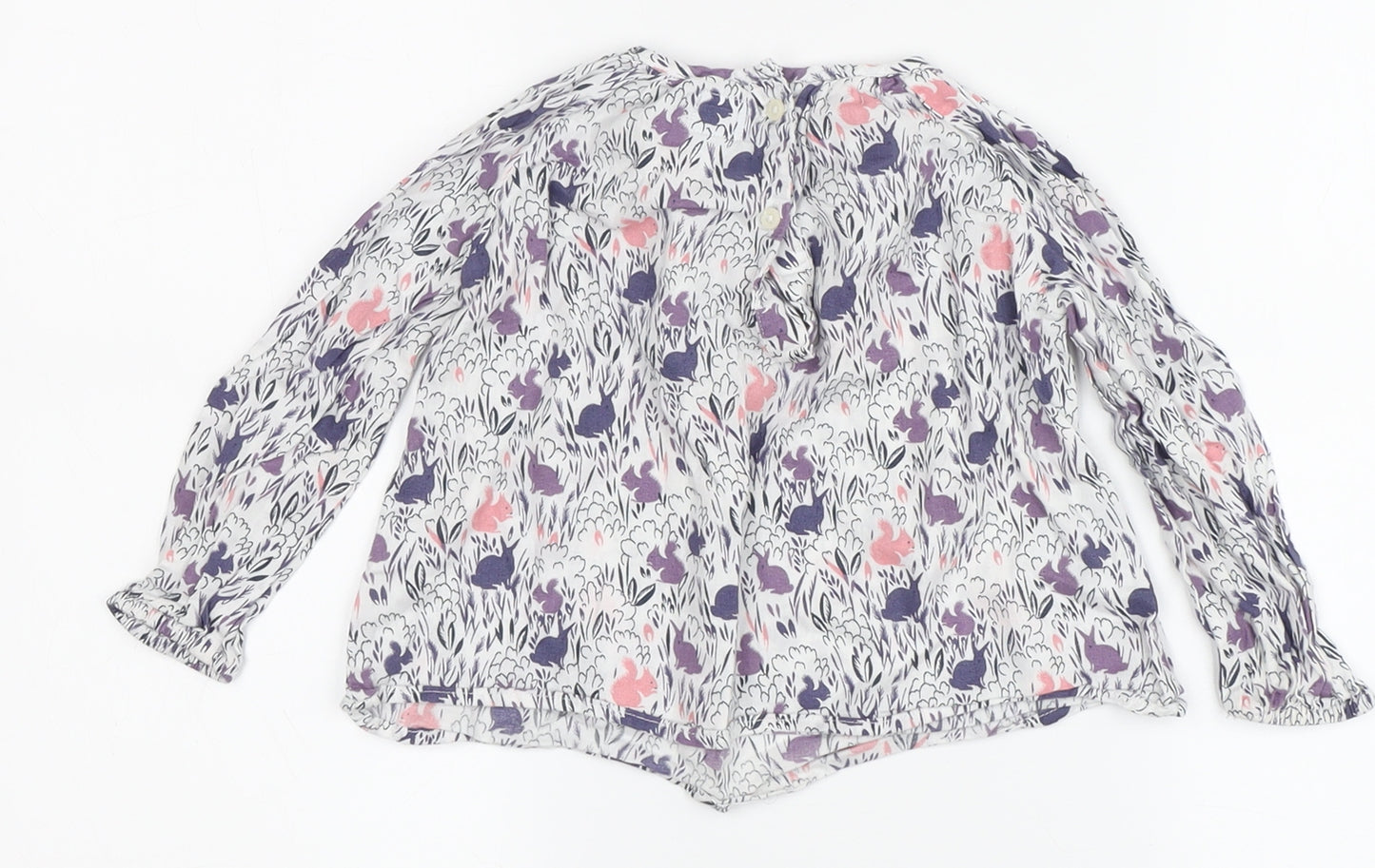 BabyGap Girls Multicoloured Floral Blouse, 2 Years, Spring Tunic