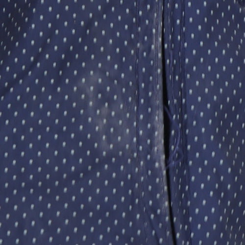 Gap Girls Blue Polka Dot Hooded Rain Coat 3 Years