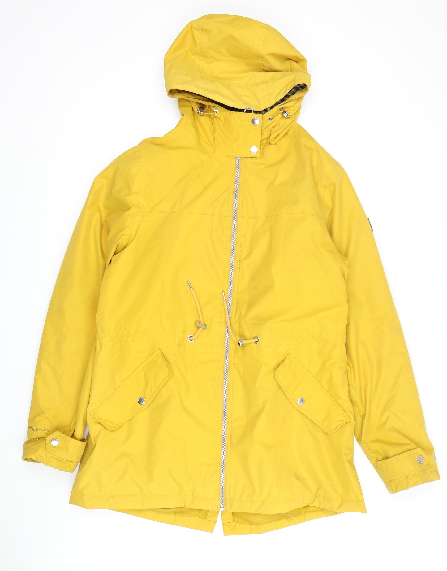 Regatta Women’s Yellow Parka Jacket Size 16 Hooded Outdoor Casual