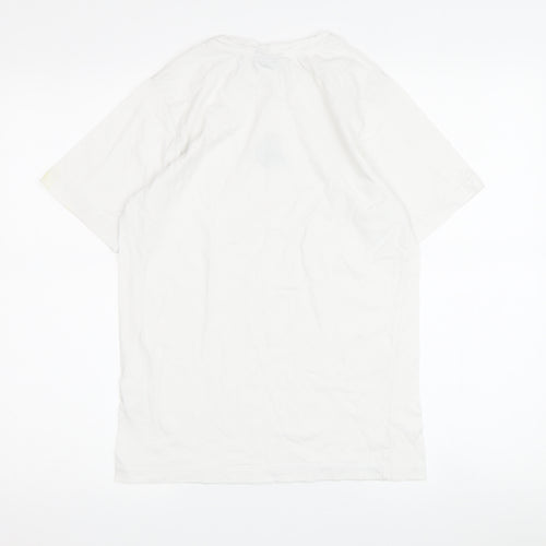Kings Will Dream Boys White Logo T-Shirt, 14-15 Years, Casual