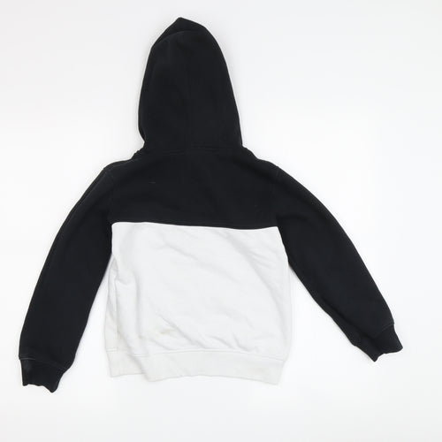 Under Armour Boys Black/Grey Colourblock Hoodie, 6-7 Years