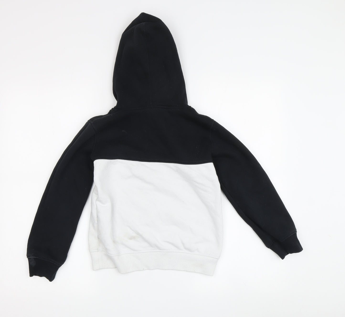 Under Armour Boys Black/Grey Colourblock Hoodie, 6-7 Years