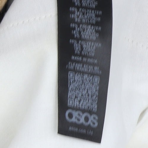ASOS Unisex Brown Chino Trousers, Size 30 for Casual Wear