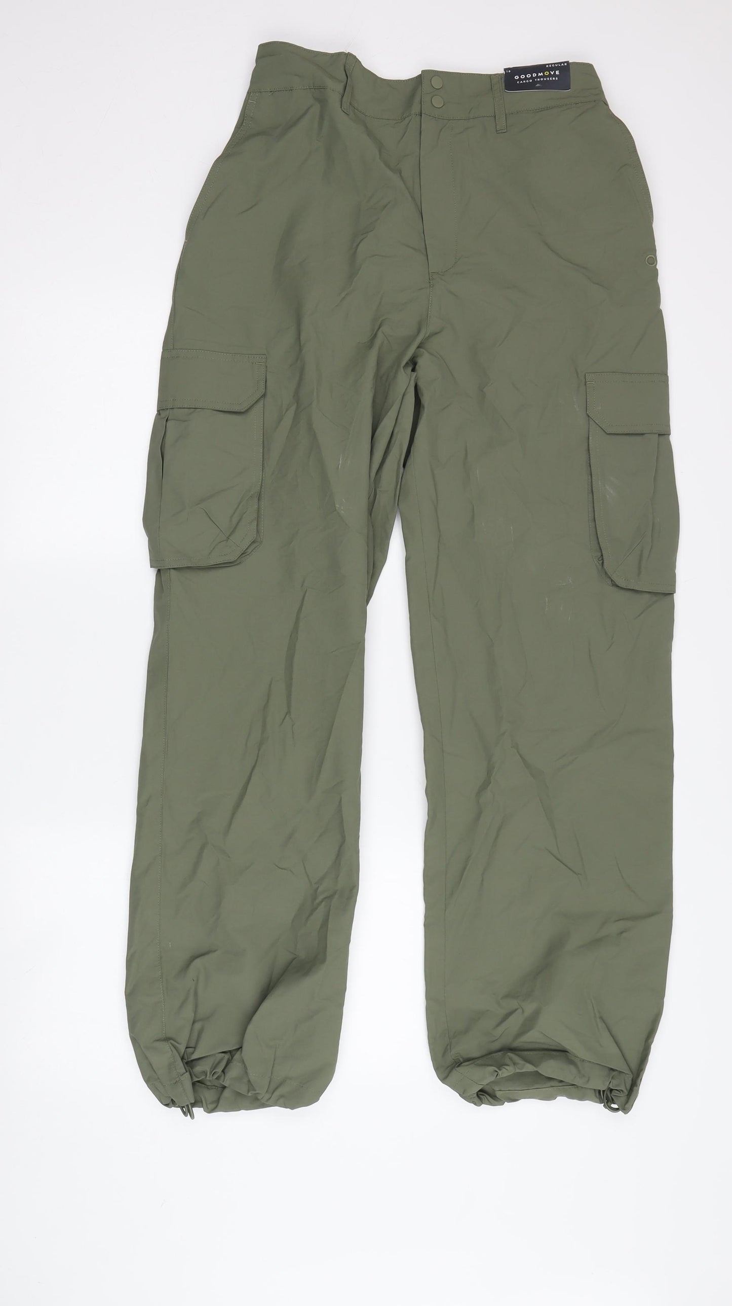 Marks and Spencer Women’s Green Cargo Trousers Size 10