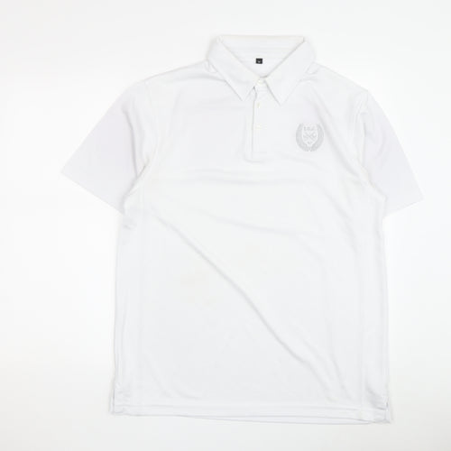 Men's T.G.C. White Classic Polo Shirt M - Short Sleeve