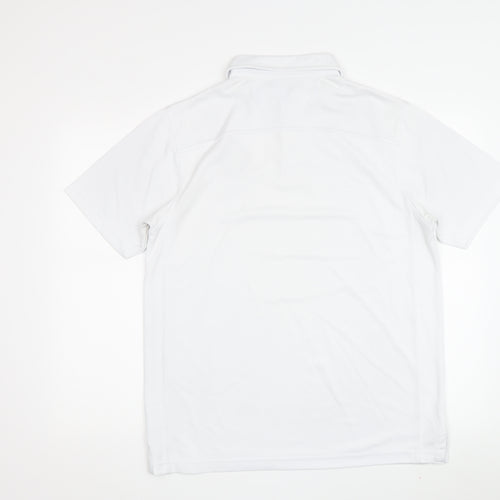 Men's T.G.C. White Classic Polo Shirt M - Short Sleeve
