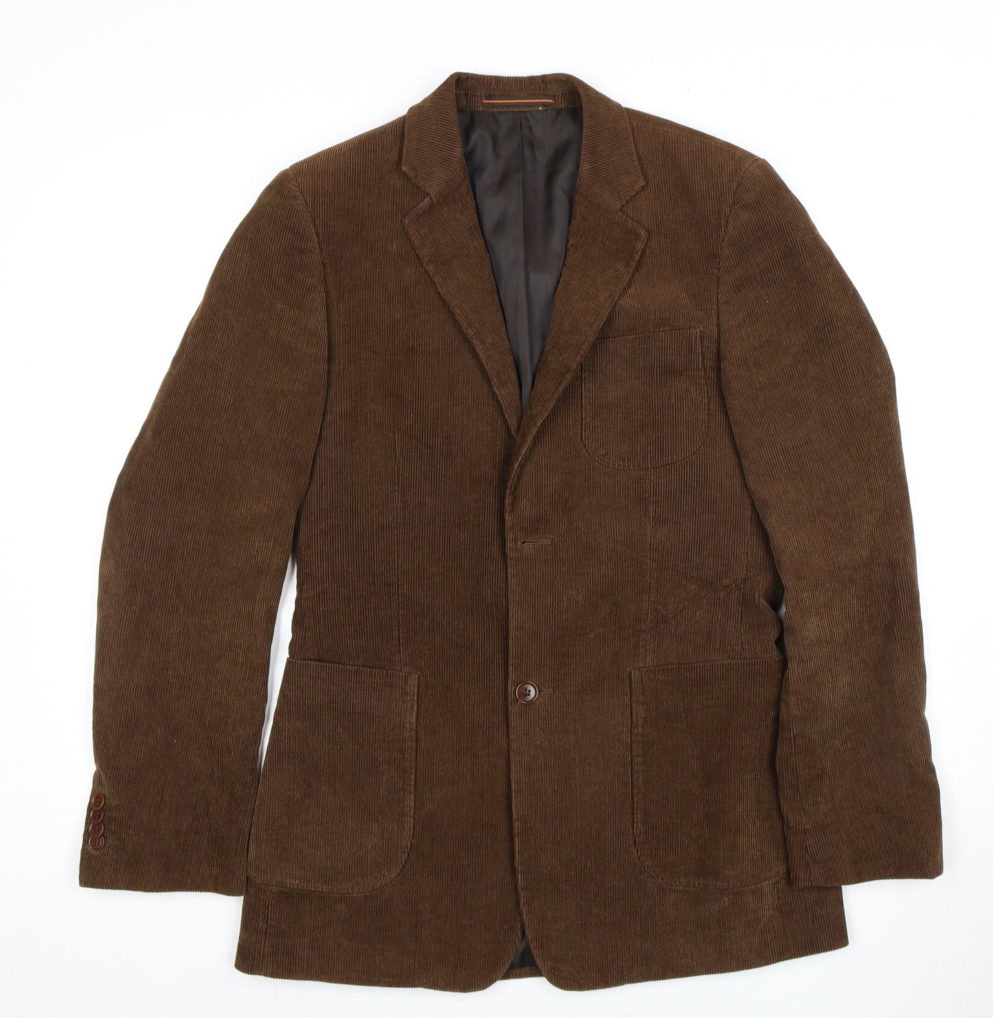 Topman Men's Brown Corduroy Blazer Jacket 36