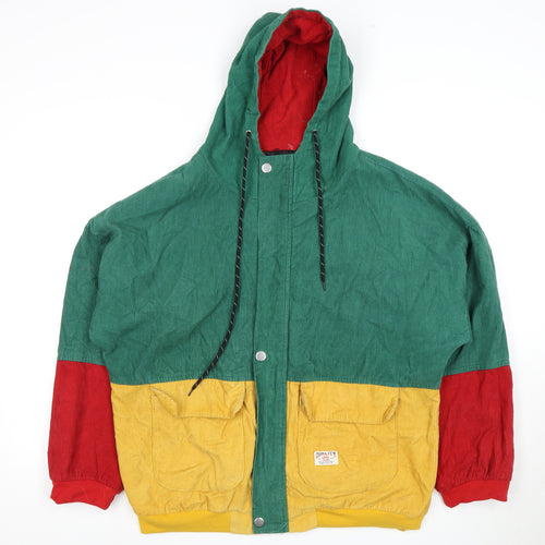 Classic Fashion Men's Colourful Bomber Jacket L