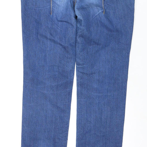 Karen Millen Women's Blue Straight Jeans UK 10