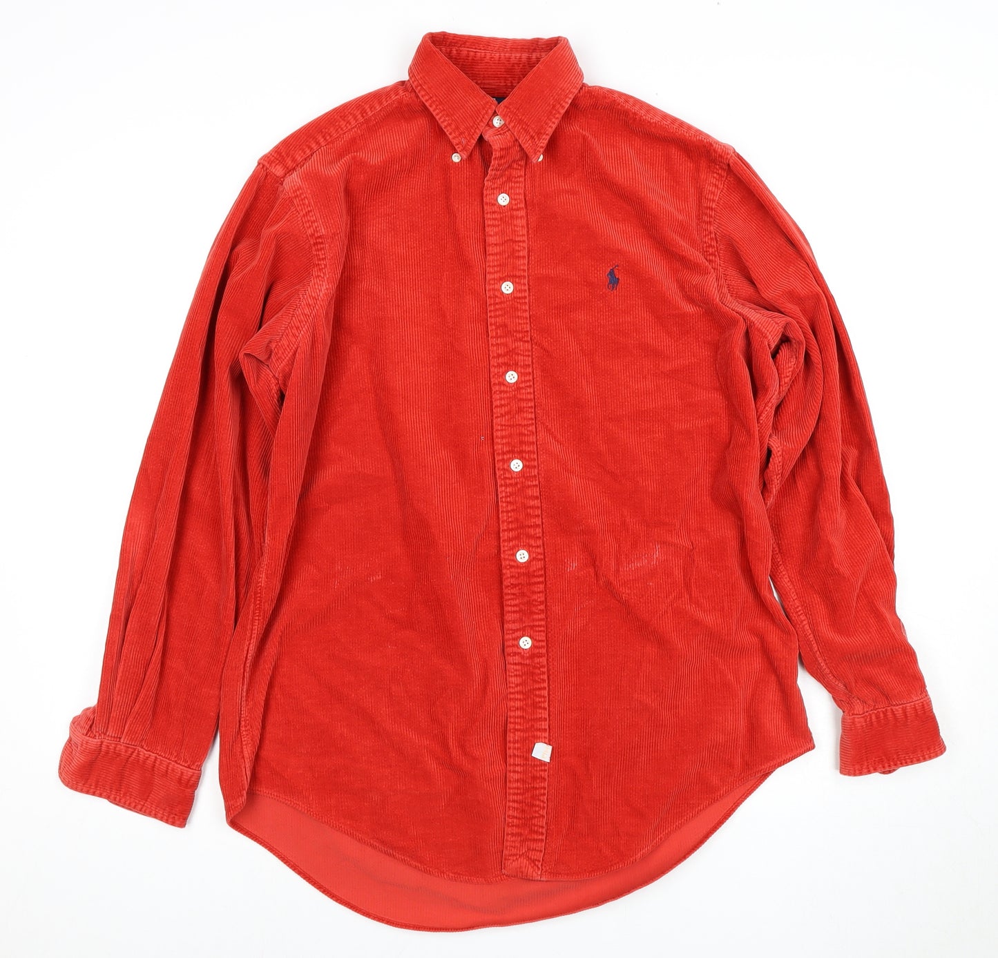 Polo Ralph Lauren Men's Red Corduroy Shirt M