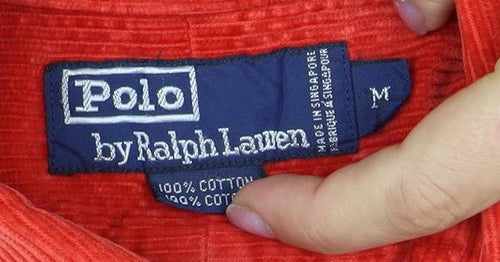 Polo Ralph Lauren Men's Red Corduroy Shirt M